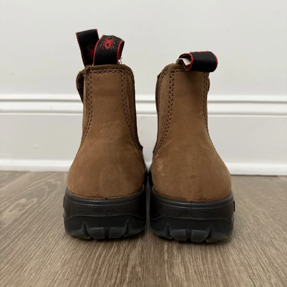 Redback Mesa Chelsea Boots Brown Leather Men's UK 7.5 US 8.5 Women's 10 Soft Toe - Picture 2 of 11